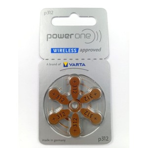 Bateria Extra Power Tamanho 312  Ap. Auditivo Cartela 6 Un