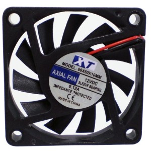 Micro Ventilador 60x60x10mm 12V