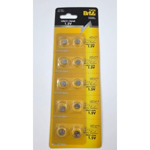 Bateria Pilha Botão Alcalina LR 621/364A 1.5v Cartela C/10 Un