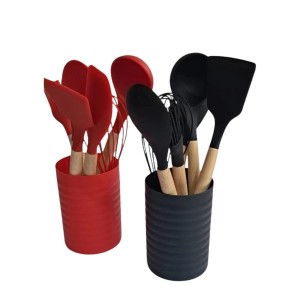 Conjunto de Utensílios de Silicone 7 Peças cor Sortida