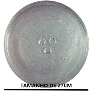 Prato Para Microondas 27cm