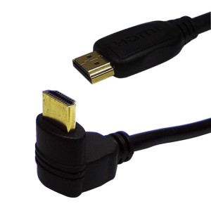 Cabo Hdmi 2m Em 90 Graus 1.4 19 Pinos Sem Filtro