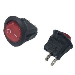 Chave Gangorra ON-OFF 2P Vermelha KCD1-101-8