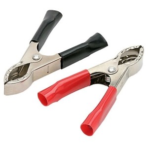 Par Garra Jacaré 30A Tamanho 73mm Preto/Vermelho