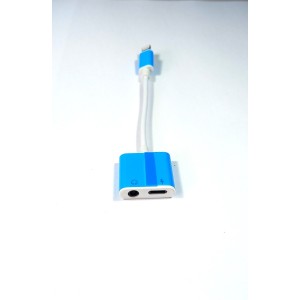 Adaptador Lightning Iphone P/ Fone De Ouvido C/ Carregamento