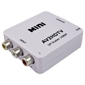 Conversor Adaptador Entrada Av Para Saida Hdmi