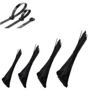 Kit C/ 400 UN Abracadeira Em Nylon Enforca Gato Com 4 Tamanhos