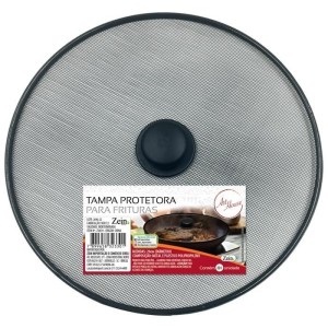 Tampa Protetora para Frituras Tamanho 29cm Panela Telada Frigideira